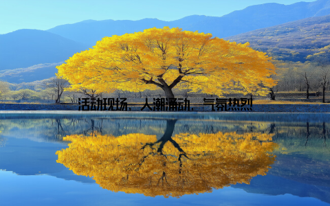 活动现场, 人潮涌动, 气氛热烈